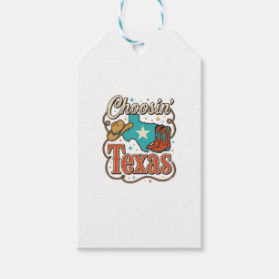 Texas Western Vintage Cowgirl Graphic T-Shirt Desi Gift Tags