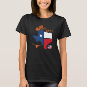Texas Wild West Costume Cowgirl Western Rodeo 1 T-Shirt