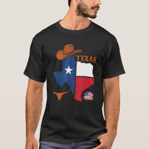 Texas Wild West Costume Cowgirl Western Rodeo T-Shirt