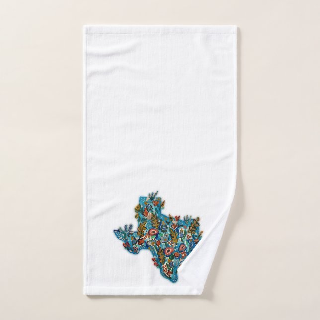 Texas Wildflower Hand Towel (Hand Towel)