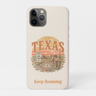 Texas Wildflower Road Trip Tech Style Case-Mate iPhone Case