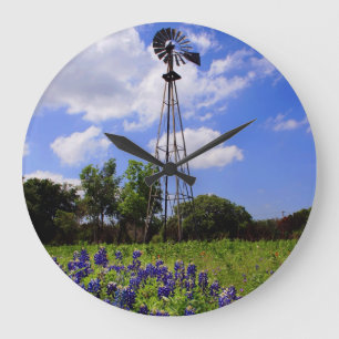 Texas Windmill Clock