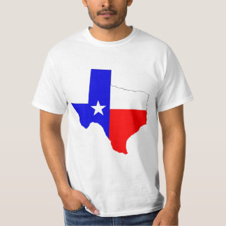 Texas with Flag T-Shirt
