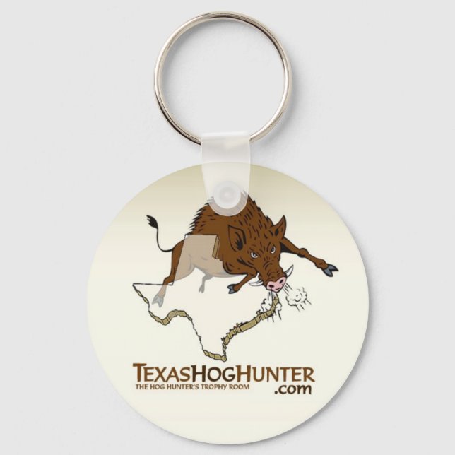 TexasHogHunter.com Key Chain (Front)