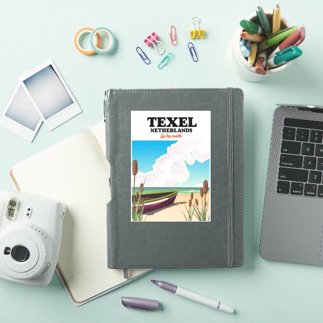 Texel Netherlands travel poster (iPad Cover)