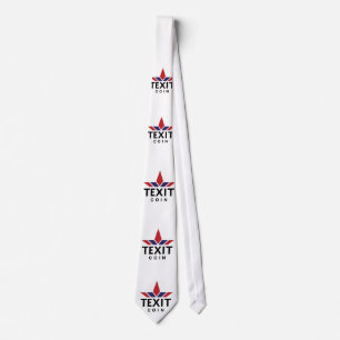 TexitCoin Official Logo Neck Tie
