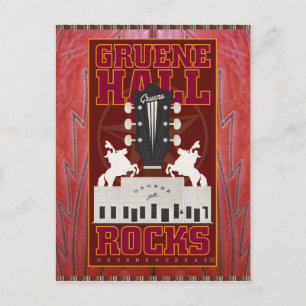 TEXLINE-Gruene Hall- Postcard