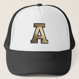 Text "A"  Trucker Hat