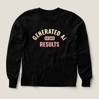 Text art T-Shirt with Simple and Clean Design