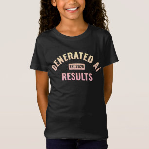Text art T-Shirt with Simple and Clean Design