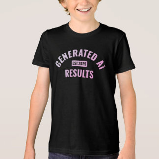 Text art T-Shirt with Simple and Clean Design Tri-Blend Shirt