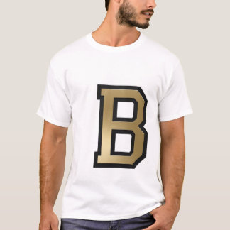 Text "B" T-Shirt