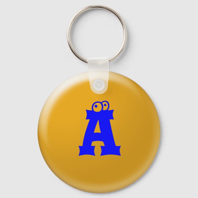 text button,A Key Ring (Front)