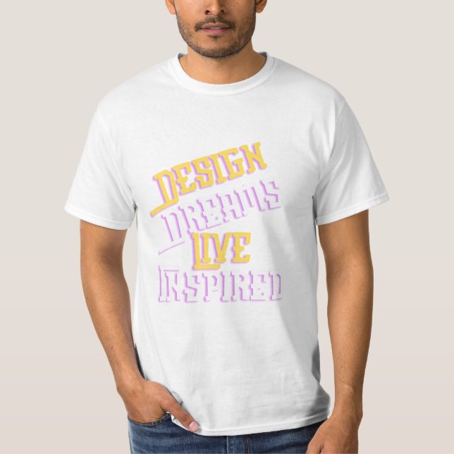 TEXT DESIFNER T SHIRT (Front)