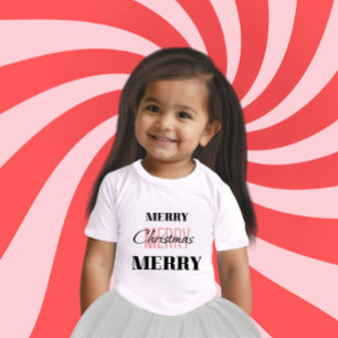 Text design for Chritsmas Baby T-Shirt