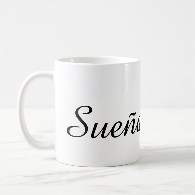 Text Design Mug (Left)