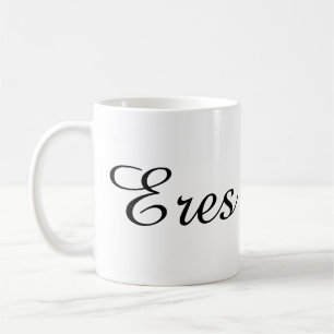 Text Design Mug