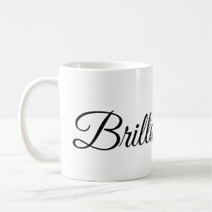 Text Design Mug