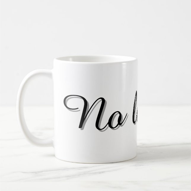 Text Design Mug (Left)