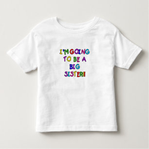 Text Future Big Sister Toddler T-Shirt