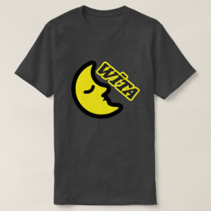 Text in Tasmanian: wīta and a yellow moon T-Shirt