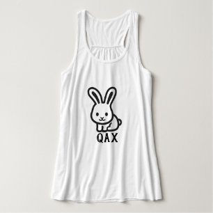 Text in Tsetsaut: qak and a rabbit Singlet