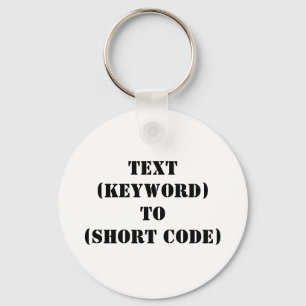 TEXT (KEYWORD) TO (SHORT CODE) KEY RING