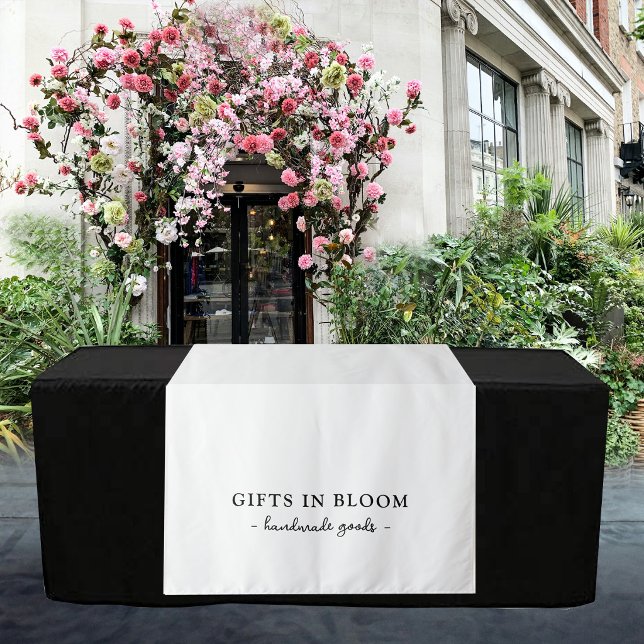Text Logo Table Runner Vendor Booth Display Drape Tapestry (Text Logo Table Runner Vendor Booth Display Drape Tapestry)