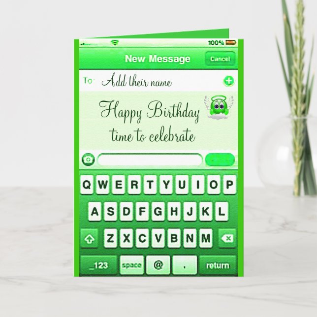 Text Me_ Card (Front)