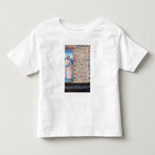 Text of the Magnificat with a portrait of Toddler T-Shirt