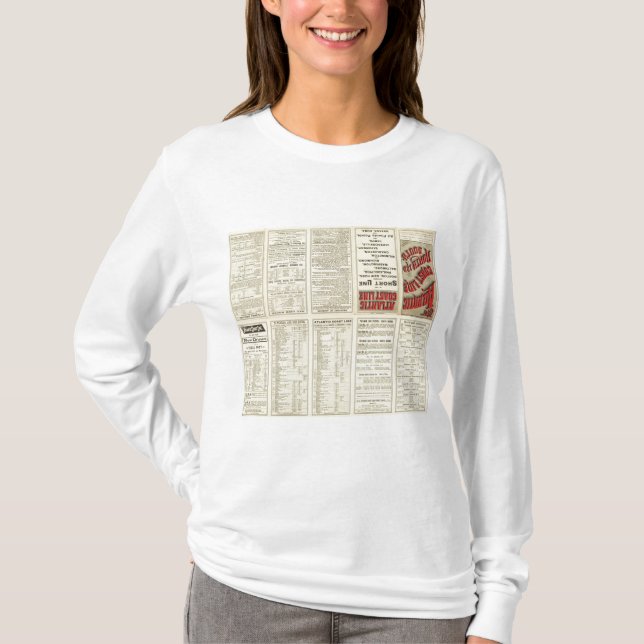 Text Page Atlantic Coast Line T-Shirt (Front)