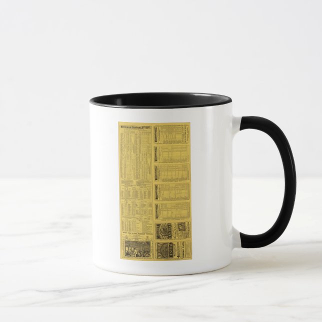 Text Page Michigan Central Railroad Mug (Right)
