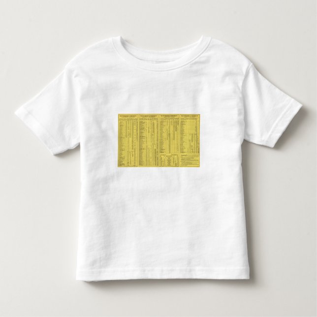 Text Page Pittsburgh and Western Railway Company Toddler T-Shirt (Front)