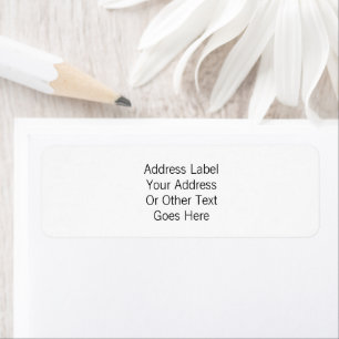Text Template Personalized Label