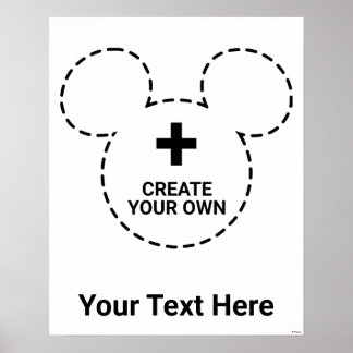 Text Template Poster