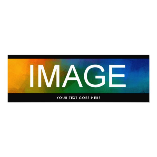 Text Upload Wedding Family Event Photo Template Print (Front)