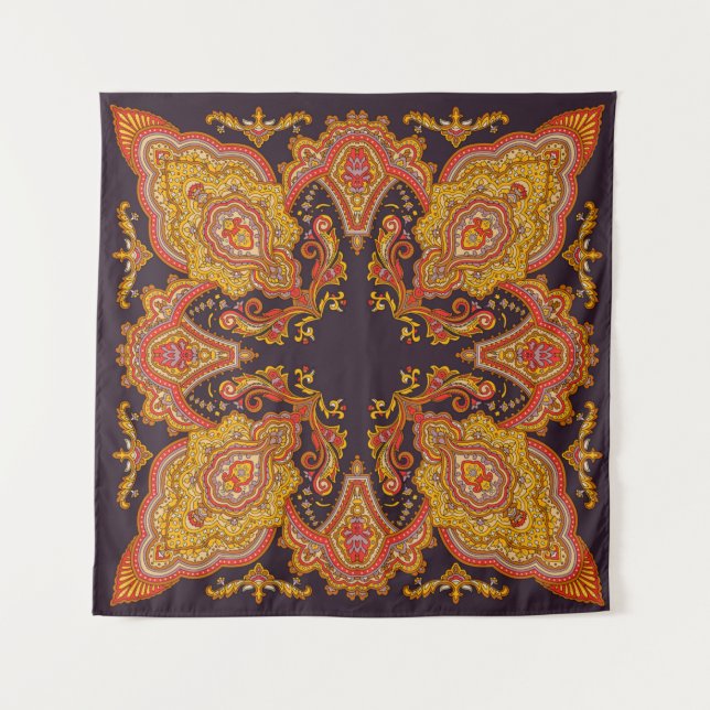 textile design classic print digital motifs se tapestry (Front)
