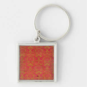 Textile fragment, 14th/15th century key ring