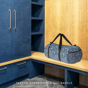 Textile Greys Duffle Bag