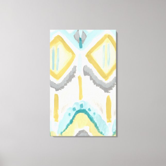 Textile Impression II Canvas Print (Front)