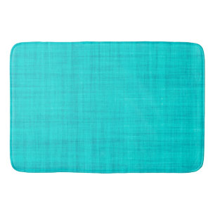 Textile Teal Fabric Photo  Bath Mat