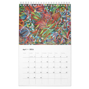 Textiles design calendar