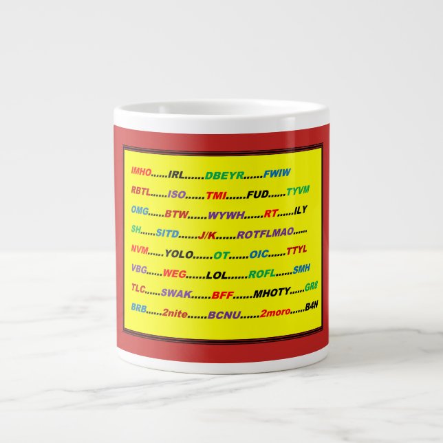 TEXTING MUG (Front)