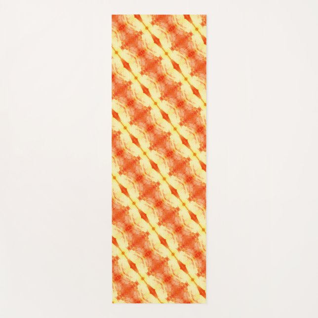 Textura #10.0 de la obra El corazón de los... Yoga Mat (Front)