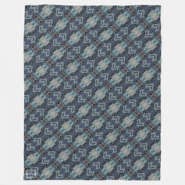 Textura #11 de la obra Maritimo Fleece Blanket (Front)