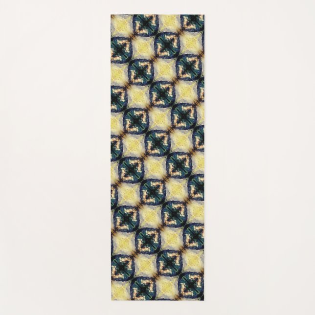 Textura #17.0 la obra Viendo a travez de los ojos Yoga Mat (Front)