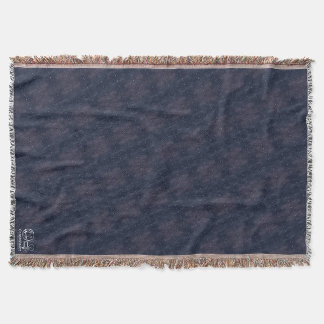 Textura #18 de la obra Fantasía y realidad Throw Blanket (Front)