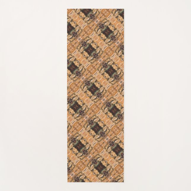 Textura #24 de obra Amanecer Yoga Mat (Front)