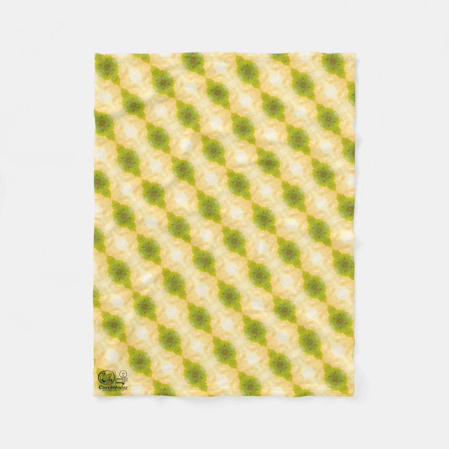 Textura #25 de la obra Nuit Fleece Blanket (Front)