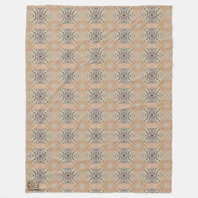 Textura #2 de la obra Viendo a travez de los ojos Fleece Blanket (Front)